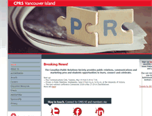 Tablet Screenshot of cprs-vi.org